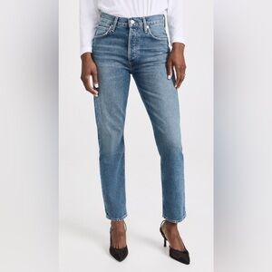 EUC Citizens of Humanity Charlotte High Rise Straight Sz 25